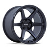 Set 4 18" Motegi MR160 Battle VI Matte Blackbird Metallic 18x10.5 5x120 25mm Rim