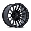 Set 4 20" Fuel FC889 Blade Gloss Black Milled 20x10 Wheels 8x180 -18mm Rims