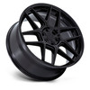 24" Niche NC281 Rise Gloss Black 24x10 Wheel 5x112 20mm Rim NC281BX24105720