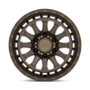 Set 4 17" Black Rhino Raid 17x8.5 6x120 0mm Matte Bronze Truck SUV Offroad Rims Wheels