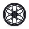 Set 4 24" Niche NC284 Adria Matte Black 24x10 Wheels 6x5.5 20mm Truck SUV Rims