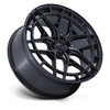 Set 4 24" Niche NC284 Adria Matte Black 24x10 Wheels 6x5.5 20mm Truck SUV Rims