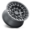Set 4 Black Rhino Chamber 17x8.5 6x4.5 Matte Black Wheels 17" 0mm Offroad Rims