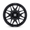 14" MSA Offroad Wheels M52 Radar UTV Gloss Black 14x7 Wheel 4x156 10mm Rim