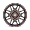 16" MSA Offroad Wheels M52 Radar UTV Matte Bronze 16x7 Wheel 4x137 10mm Rim