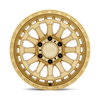 Set 4 Black Rhino Raid 17x8.5 6x5.5 Gold Wheels 17" 0mm For Nissan Truck Rims