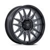 20" MSA Offroad Wheels M55 Commander UTV Gunmetal M-Blk Lip 20x7 4x137 4x156 0mm