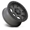 Set 4 Black Rhino Venture Beadlock 17x8 6x130 Gunmetal Black Wheels 17" 38mm