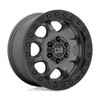 Set 4 Black Rhino Venture Beadlock 17x8 6x130 Gunmetal Black Wheels 17" 38mm