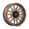 20" MSA Offroad Wheels M55 Commander UTV Bronze Milled 20x7 4x137 4x156 0mm Rim