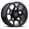 Set 4 Black Rhino Overland 17x8 5x5 Matte Black Wheels 17" 30mm For Jeep Rims
