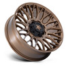20" MSA Offroad Wheels M50 Clubber Matte Bronze 20x7 Wheel 4x137 4x156 0mm Rim