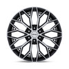 22" Petrol PE006 P5E Gloss Black Machined Face 22x9.5 Wheel 6x135 30mmSUV  Rim