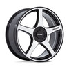 19" Petrol PE003 P2E Gloss Black Machined Face 19x8 Wheel 5x110 5x115 40mm Rim