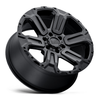 Set 4 17" Black Rhino Wanaka 17x8.5 5x5 35mm Matte Black Wheels Offroad Rims