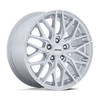 20" Petrol PE004 P3E Machined Brushed Gloss Silver 20x8.5 Wheel 5x4.25 40mm Rim