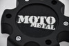 Moto Metal Matte Black Wheel Center Cap Hub Cap U845L1402S2 5.75" 956 957 958 6x135