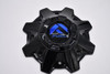 Blue Fuel logo on gloss black wheel center cap
