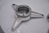US Mags Polished Wheel Center Cap Hub Cap 1003-84-06H Tri Bar Knock Off Assembly for US Mags