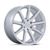 22" Petrol PE007 P6E Gloss Silver Machined Face 22x9.5 Wheel 6x135 30mm Rim