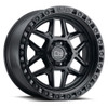 Set 4 Black Rhino Kelso 17x9 5x5 Matte Black Wheels 17" 0mm For Jeep Truck Rims