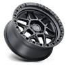Set 4 17" Black Rhino Kelso 17x9 5x5.5 Matte Black Wheels 0mm For Dodge Ram Rims