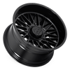 Set 4 20" Lock Extreme Bandit Gloss Black 20x9 Wheels 6x135 6x5.5 1mm Truck Rims
