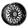 20" Lock Extreme Bandit Gloss Black 20x10 8x180 18mm Truck Wheel BANDIT-2188GB