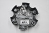 Vision Gun Metal/ Flat Black/Chrome Wheel Center Cap Hub Cap C476GM-6V 5" Vision Bolt On 6 Lug