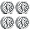 Set 4 17" Black Rhino Primm 17x9 5x5 Silver Mirror & Machined Ring Wheels -18mm Set 4 17" Black Rhino Primm 17x9 5x5 Silver Mirror & Machined Ring Wheels -18mm