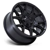 17" Moto Metal MO813 Mason 17x8.5 6x5.5 0mm Matte Black Offroad Truck SUV Rim