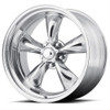 18" American Racing Vintage VN505 Torq Thrust II Polished 18x9.5 5x4.75 -6mm Rim Classic Car Wheel