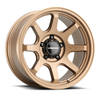 Set 4 17" Vision 351 Flow   Bronze 17x9 Wheels 8x6.5 (8x165.1) 0mm Rims
