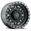 Set 4 18" Black Rhino Abrams 18x9.5 8x6.5 Textured Matte Gunmetal Wheels -18mm