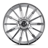 Set 4 24" Dolce Luxury Mirelli Chrome 24x10 6x135 6x5.5 35mm Truck SUV Wheels
