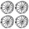 Set 4 24" Dolce Luxury Mirelli Chrome 24x10 6x135 6x5.5 20mm Truck SUV Wheels