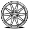 Set 4 22" Corsart Alcatraz Gloss Brushed Diamond Cut Lip 22x10.5 5x5.5 0mm Rims