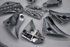 Grid Offroad 1179CHINL Chrome Wheel Accent for Compatible GD01 Rims