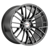 Set 4 Cray Astoria 19x10.5 5x4.75 High Gloss Gunmetal Wheels 19" 65mm Rims