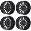 Set 4 TIS 567B gloss black truck wheel for sale at A2i Wheel & Tire