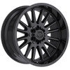 Set 4 22" TIS 567B Gloss Black Wheels 22x10 8x6.5 (8x165.1) -19mm Offroad Rims