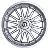 TIS 567C chrome off-road rim showing its deep concave profile and aggressive lifted truck styling