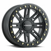 Set 4 15" Vision ATV 356 Manx 2 Beadlock Satin Black Wheels 15x7 4x156 38mm Rims