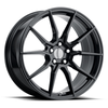 Set 4 Performance Replicas PR193 20x9 5x4.5 Gloss Black Wheels 20" 30mm Rims