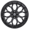 Set 4 20" Edge Off Road 301BM Gloss Black Milled Wheels 20x9 6x135 6x5.5 0mm Rim