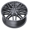 Set 4 18" Edge Street 352A Anthracite Wheels 18x8 5x4.5 5x120 40mm Rims