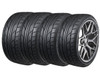 Nitto NT555 G2 high-performance street tire featuring an aggressive tread design for sports cars, muscle cars and performance vehicles