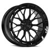 Set 4 20" Dolce Performance Magari Gloss Black 20x9 Wheels 5x115 20mm Rims