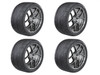 Set 4 P315/35R17 Nitto NT555RII Tires Summer 93W 25.67" 3153517 D.O.T. Compliant Competition Drag Radial Tires