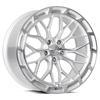 19" Dolce Performance Magari Gloss Silver Machined 19x9.5 Wheel 5x120 40mm Rim